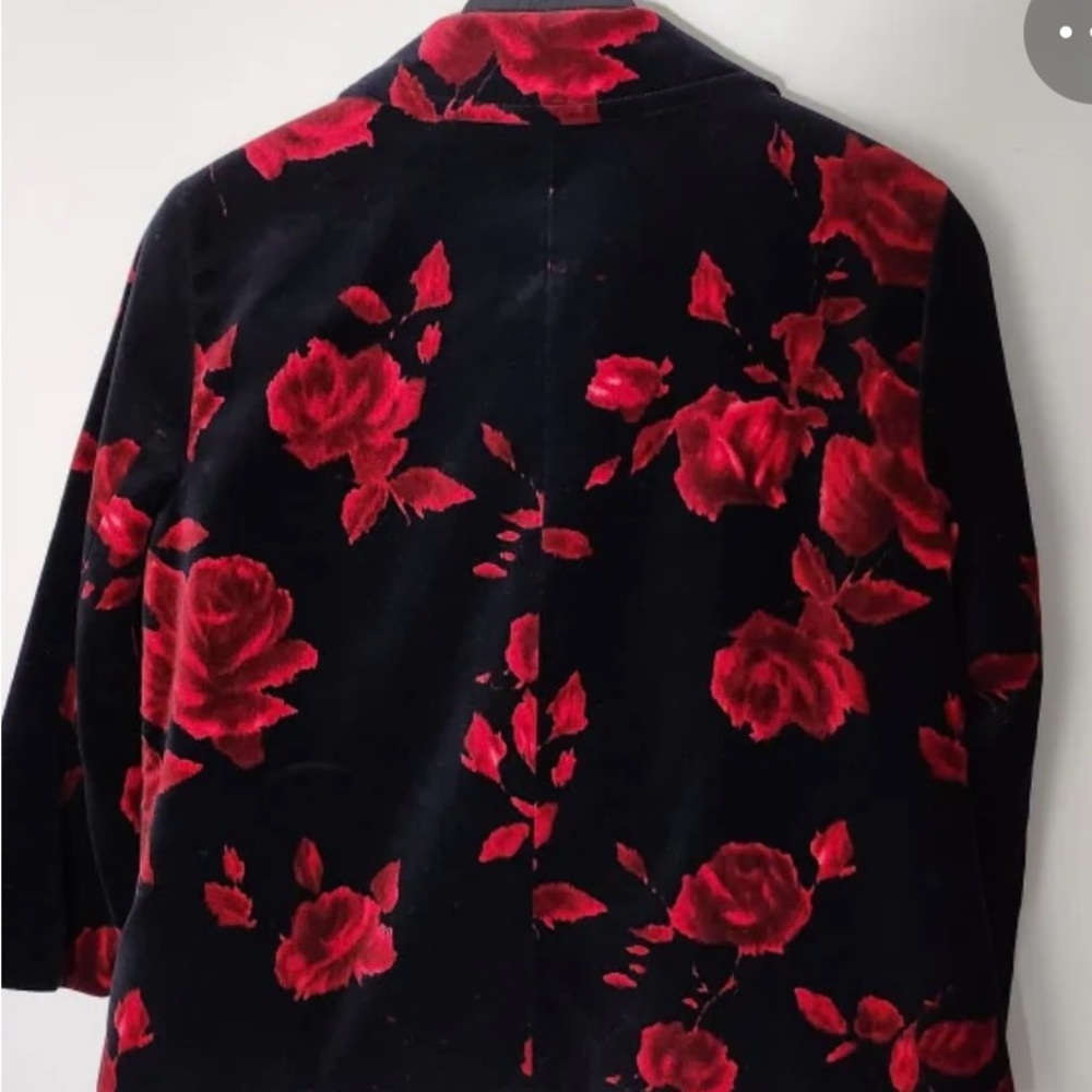 Talbots Velvet Jacket - Picture 3 of 4
